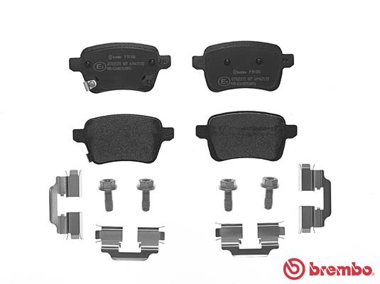 A.B.S. P 59 086 BREMBO Bremsbelagsatz, Scheibenbremse